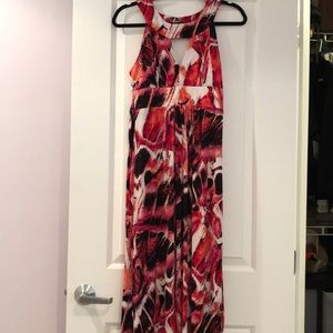 Patterned Maxi Dress